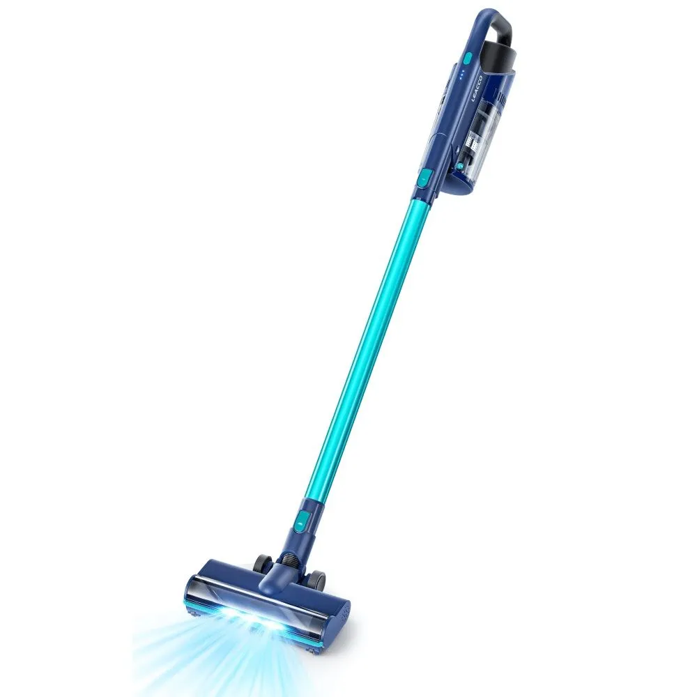 Беспроводной вертикальный пылесос LEACCO S31 Cordless Vacuum Cleaner Blue
