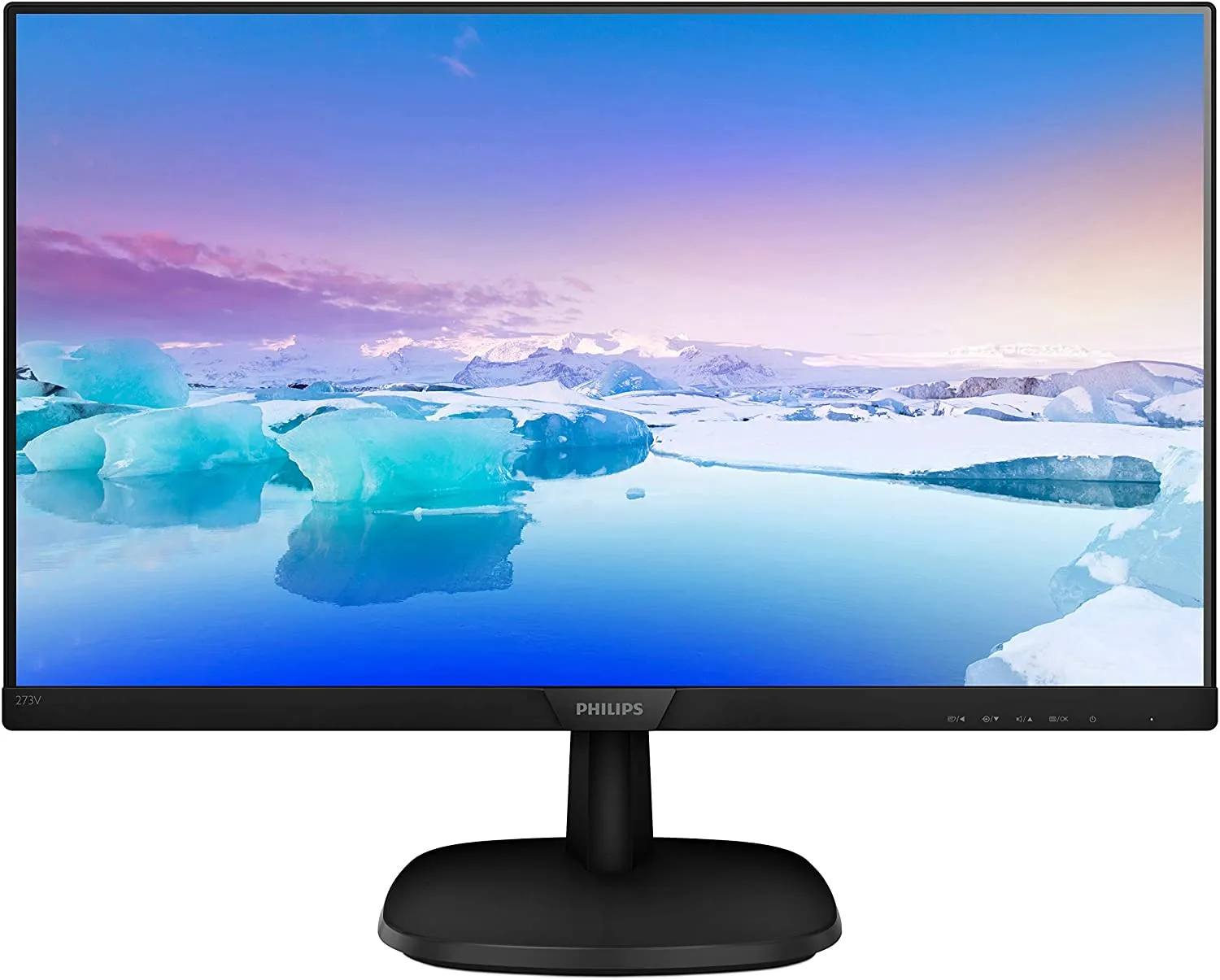 Монитор 27" PHILIPS 273V7QJAB 00/01, 1920x1080, IPS, черный