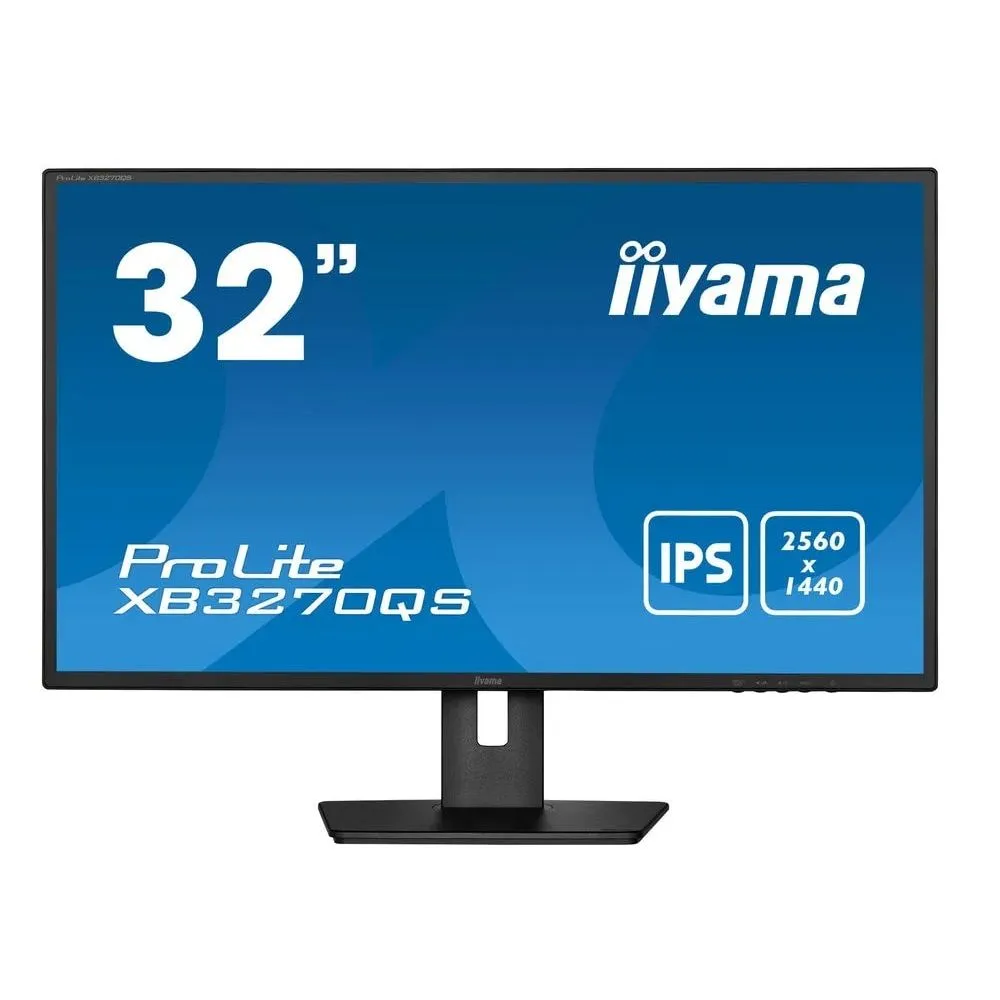 Монитор 31.5" Iiyama ProLite XB3270QS-B5, IPS, черный