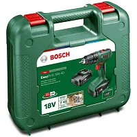 Дрель-шуруповерт Bosch Easydrill 18V-40 (2x 1,5Aч) + AL18V-20 кейс, 1.5Ач, 2 аккум. [06039D8002]
