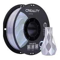 Катушка CR-Silk Silver пластика Creality, серебристый, 1,75 мм 1кг, для 3D принтеров [3301120007]