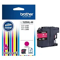 Картридж Brother LC525XLM пурпурный (оригинальный, 1300 стр) 