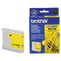 Картридж Brother LC1000Y желтый (оригинальный, 400 стр.) для DCP130C/330С, MFC-240C/5460CN/885CW